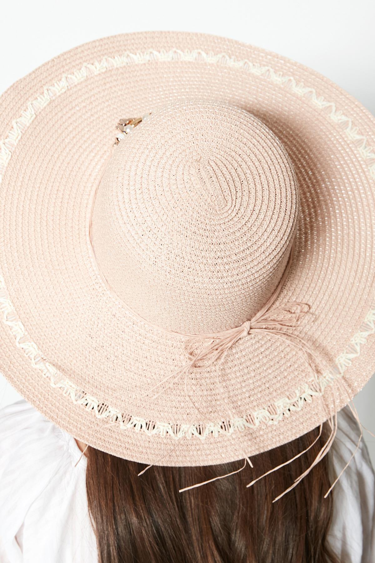 C&City Women Straw Hat Y23730-04 Powder