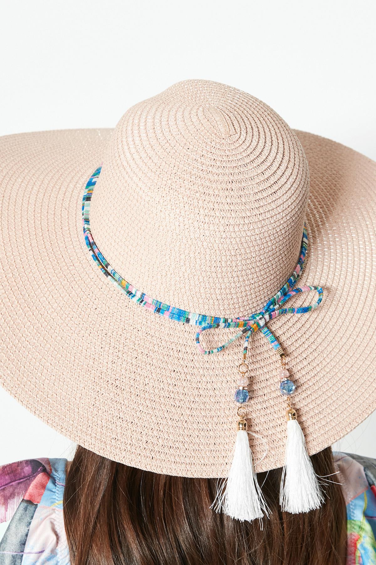 C&City Women Straw Hat Y23730-05 Powder