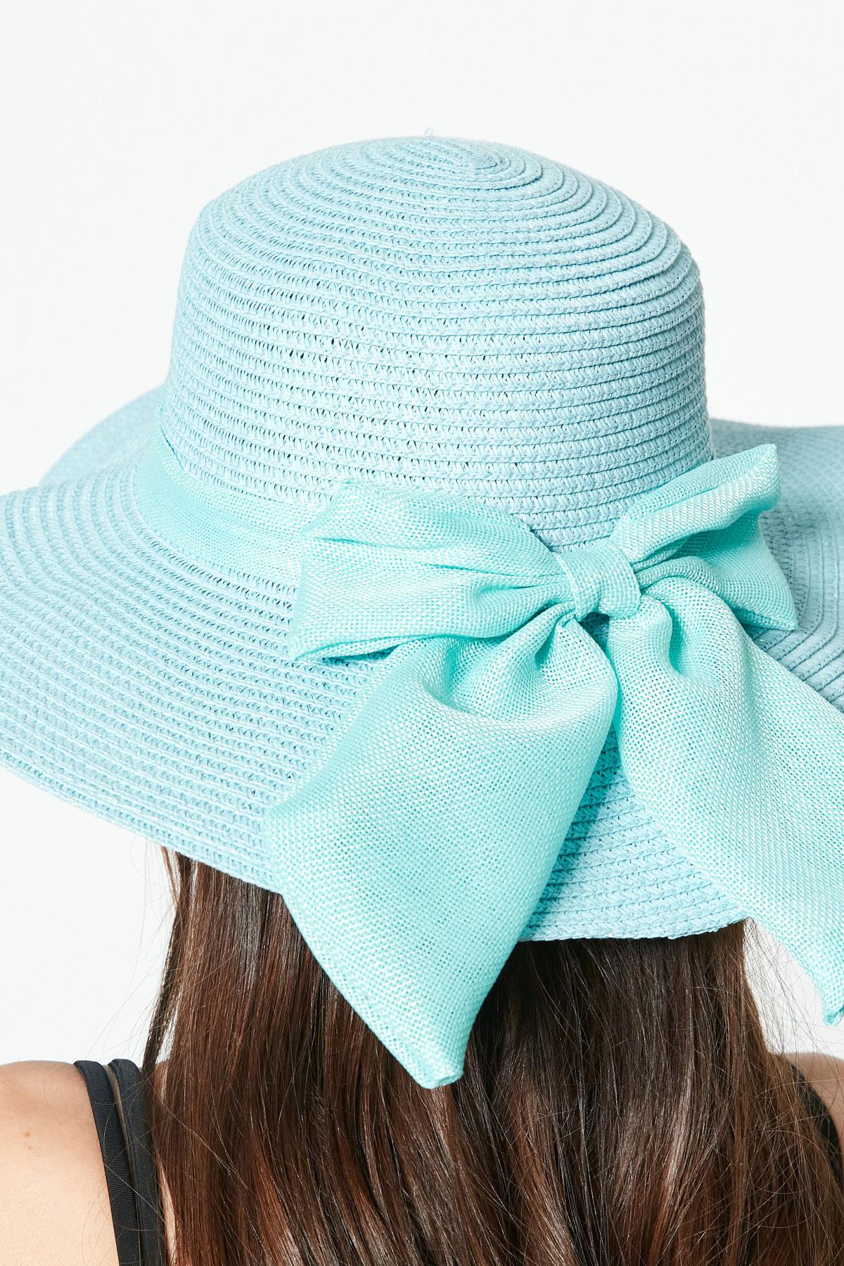 C&City Women Straw Hat Y23730-22 Blue