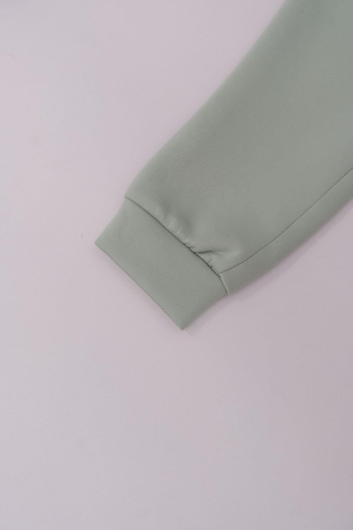 Girl Child Cuffed Hem Sweatpants 871 Pistachio Green