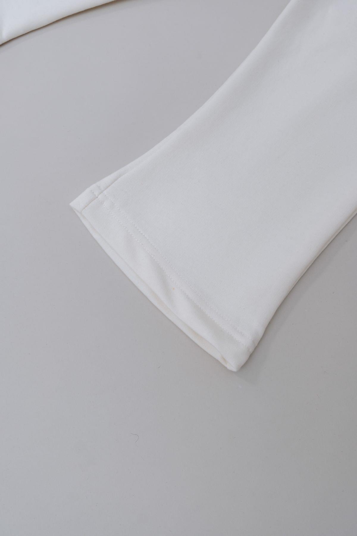 Girl Child Flare Sweatpants 761 Ecru