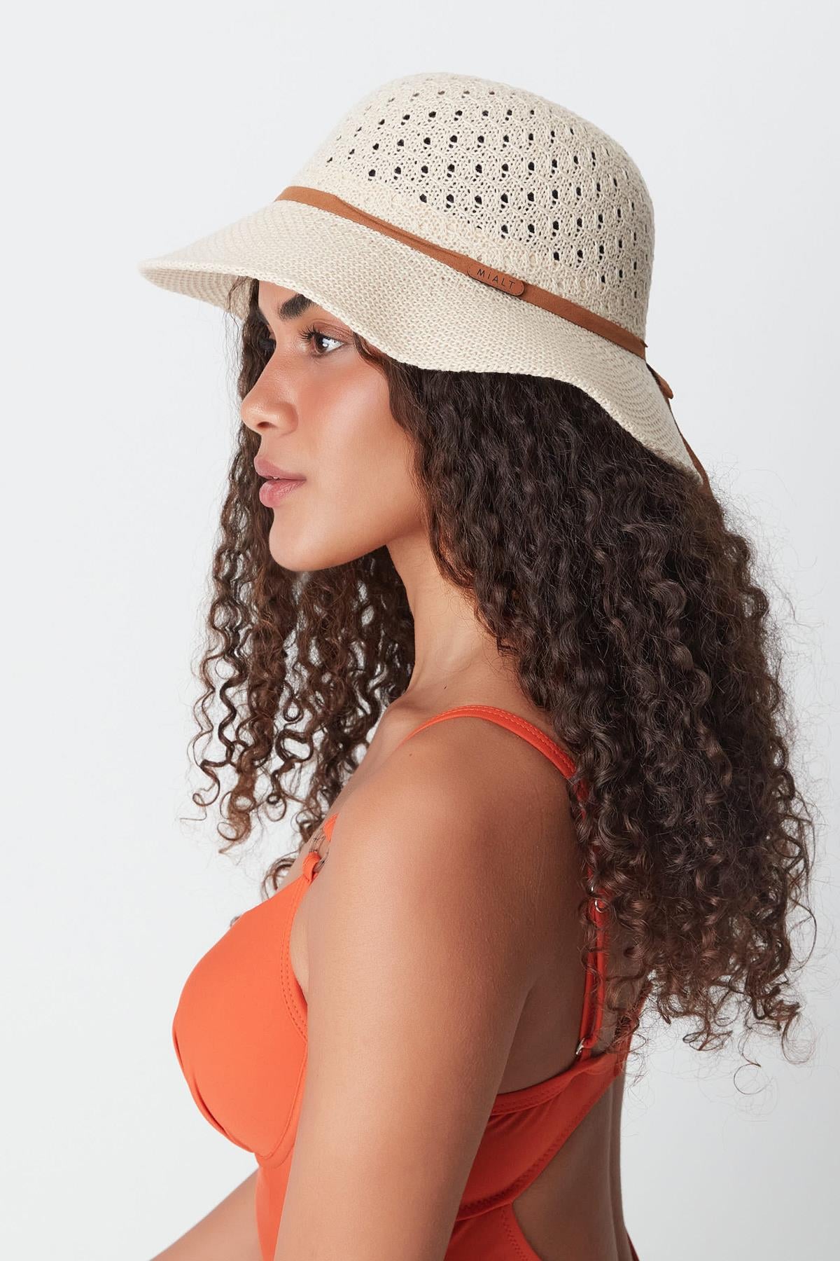 Mercerized Beach Hat T24740-15 