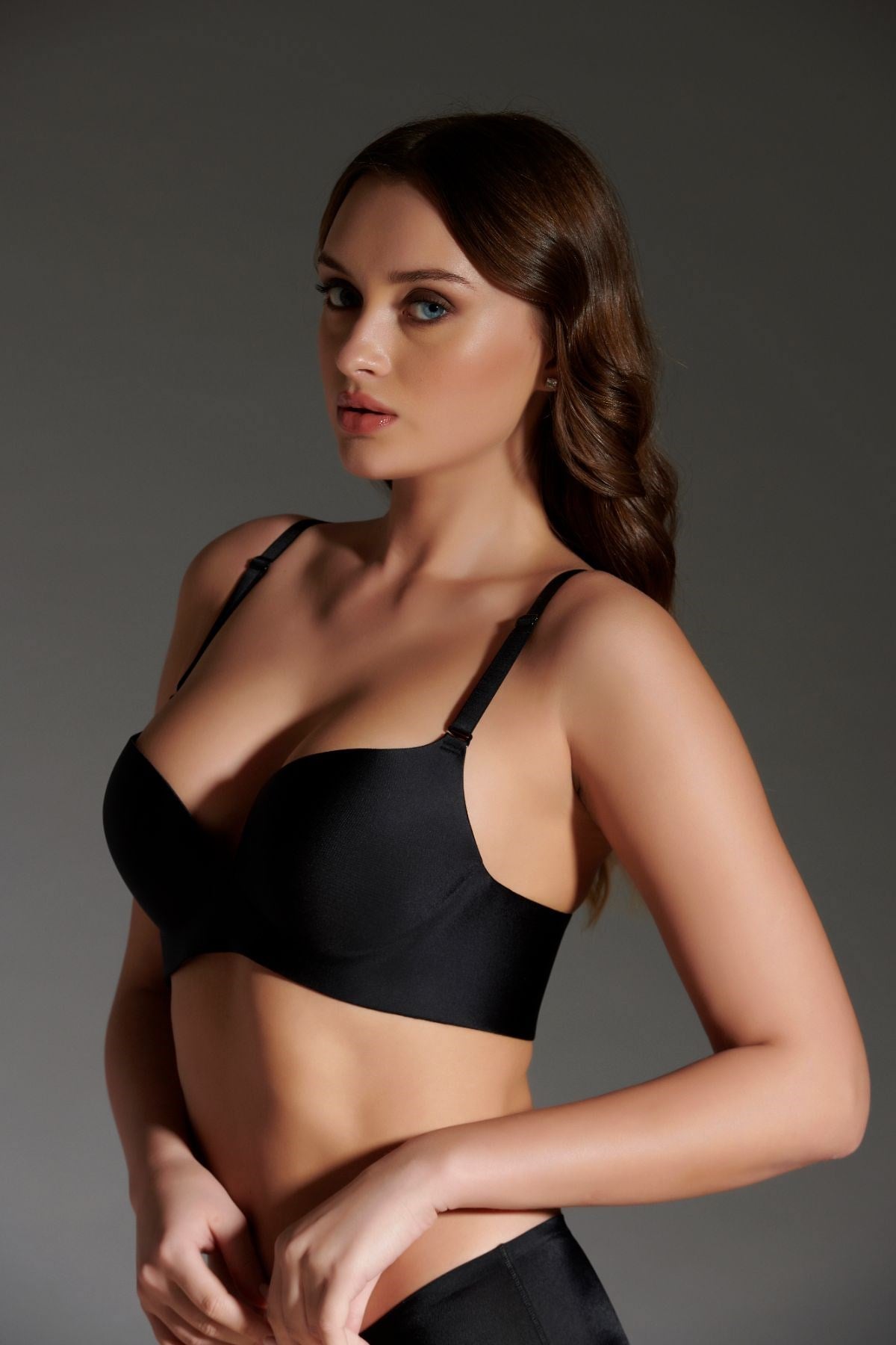 C&City Push Up Laser Bra C16045 Black